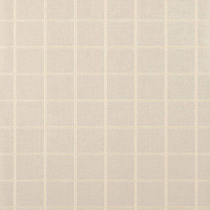 Henley Plaid Grey and Beige T1024 by Thibaut Wallpaper
