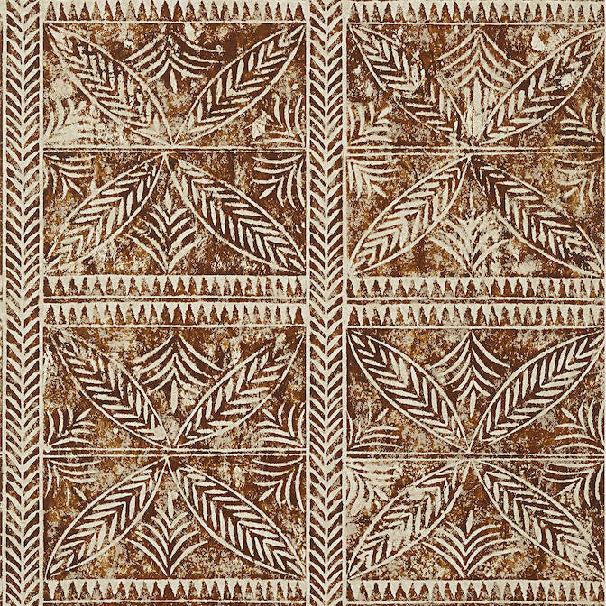 Timbuktu Tobacco T10252 by Thibaut Wallpaper Thibaut Wallpaper Timbuktu Tobacco T10252Wallpaper Colony Wallpaper UNITED STATES </p><p>Repeat: V: 27 27 - Fabric Carolina -