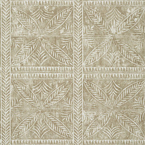 Timbuktu Beige T10256 by Thibaut Wallpaper