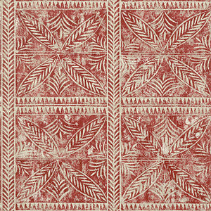 Timbuktu Red T10257 by Thibaut Wallpaper