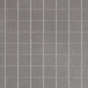 Henley Plaid Charcoal T1025 by Thibaut Wallpaper