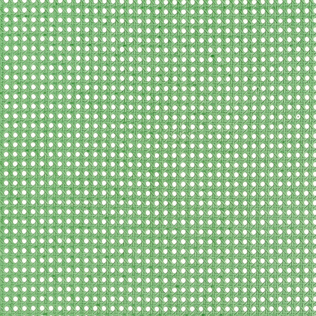 PAPER RATTAN - Kelly Green by Thibaut Wallpaper