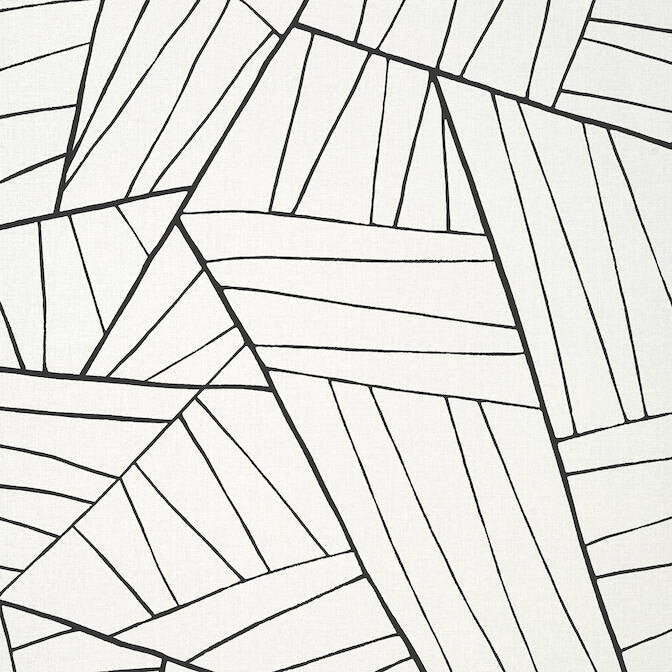 Jordan Black on White T10444 by Thibaut Wallpaper Thibaut Wallpaper Jordan Black on White T10444Wallpaper Modern Resource 2 Wallpaper UNITED STATES </p><p>Repeat: V: 36 27 - Fabric Carolina -