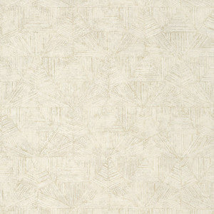 Crystalla Beige T10459 by Thibaut Wallpaper