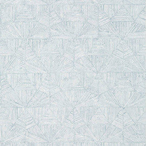 Crystalla Soft Blue T10461 by Thibaut Wallpaper