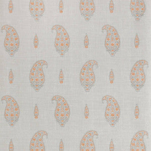 Maduri Tangerine and Grey T1050 by Thibaut Wallpaper