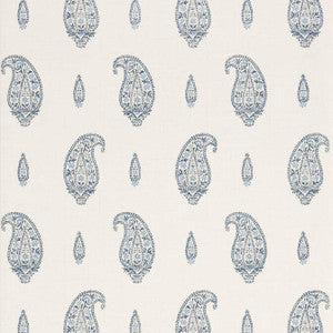 Maduri Blue and White T1051 by Thibaut Wallpaper