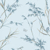 VIRGINIA - Spa Blue by Thibaut Wallpaper