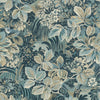 NIGHT GARDEN - Spa Blue by Thibaut Wallpaper