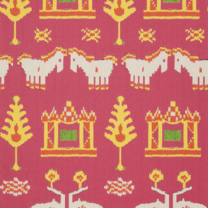 Kingdom Parade Pink T10640 by Thibaut Wallpaper