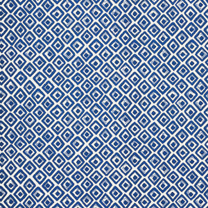 Indian Diamond Blue T10660 by Thibaut Wallpaper