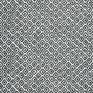 Indian Diamond Black T10661 by Thibaut Wallpaper