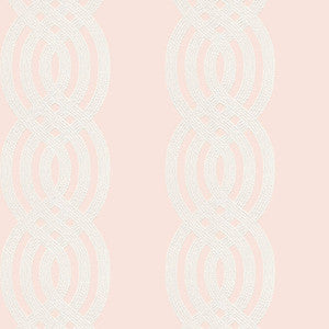 Braid Blush T10801 by Thibaut Wallpaper
