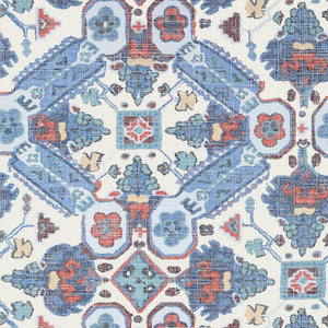 Persian Carpet Blue and White T10824 by Thibaut Wallpaper