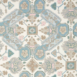 Persian Carpet Spa Blue T10825 by Thibaut Wallpaper