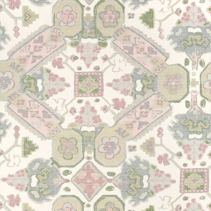 Persian Carpet Blush T10827 by Thibaut Wallpaper Thibaut Wallpaper Persian Carpet Blush T10827Wallpaper Heritage Wallpaper UNITED STATES </p><p>Repeat: V: 25.25 27 - Fabric Carolina -