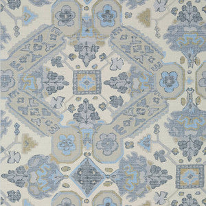 Persian Carpet Grey and Beige T10828 by Thibaut Wallpaper