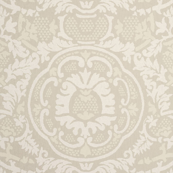Earl Damask Flax T10841 by Thibaut Wallpaper Thibaut Wallpaper Earl Damask Flax T10841Wallpaper Heritage Wallpaper UNITED STATES </p><p>Repeat: V: 25.25 27 - Fabric Carolina -