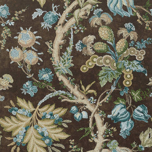 Chatelain Brown T10843 by Thibaut Wallpaper