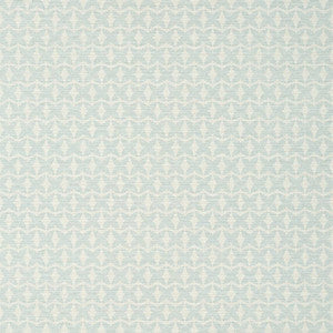 Zion Aqua T10917 by Thibaut Wallpaper