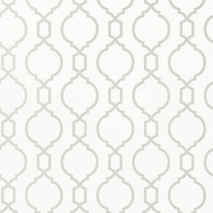 Nisido Bead White T11019 by Thibaut Wallpaper