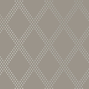 Brad Silver on Charcoal T11039 by Thibaut Wallpaper