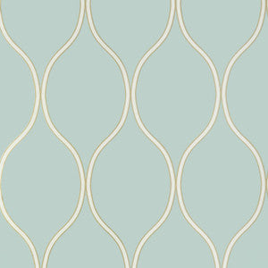 Camber Mineral Blue T11046 by Thibaut Wallpaper