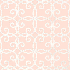 Kendall Pink T11064 by Thibaut Wallpaper