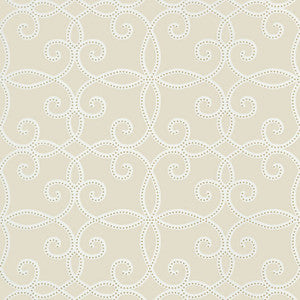 Kendall Neutral T11065 by Thibaut Wallpaper