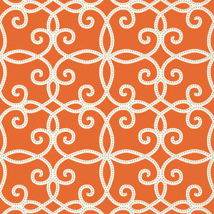 Kendall Persimmon T11068 by Thibaut Wallpaper