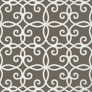 Kendall Charcoal T11069 by Thibaut Wallpaper
