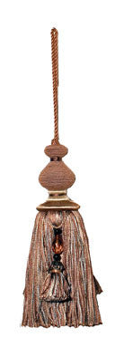 T1111 KEY TASSEL SPOT.ROBIN EGG KEY TASSEL by RM CoCo Fabric