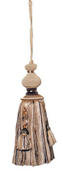 T1111 KEY TASSEL QUARRY STONE KEY TASSEL by RM CoCo Fabric
