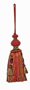 T1111 KEY TASSEL SANTA FE BRICK KEY TASSEL by RM CoCo Fabric