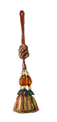 T1112 CUSH.TASSEL UMBER CUSHION TASSEL by RM CoCo Fabric