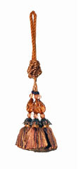 T1112 CUSH.TASSEL SAFFRON CUSHION TASSEL by RM CoCo Fabric