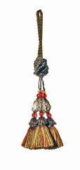 T1112 CUSH.TASSEL MING FOREST CUSHION TASEL by RM CoCo Fabric