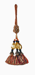 T1112 CUSH.TASSEL MERLOT CUSHION TASSEL by RM CoCo Fabric