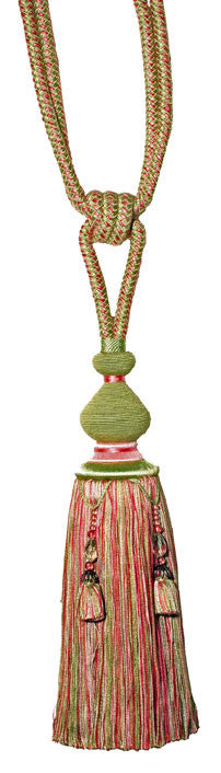 T1113 BEAD TIEBACK SPRINGTIME BEADED TIEBACK by RM CoCo Fabric