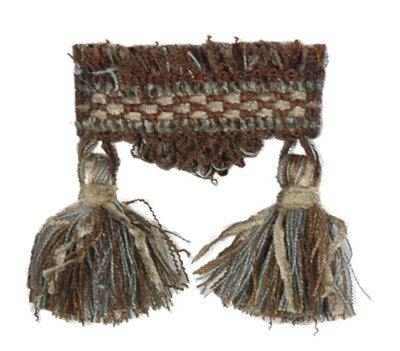 T1114 TASSEL FRINGE SPOT ROBINS EGG TASSEL FR by RM CoCo Fabric