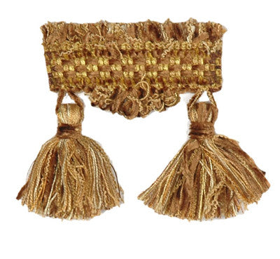 T1114 TASSEL FRINGE MORNING LATTE TASSEL FRIN by RM CoCo Fabric