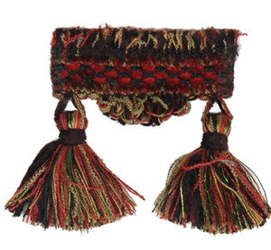 T1114 TASSEL FRINGE MIDNIGHT SUNSET TASSEL FR by RM CoCo Fabric