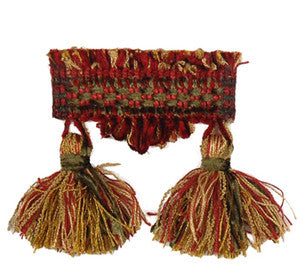 T1114 TASSEL FRINGE CABERNET TASSEL FRINGE by RM CoCo Fabric