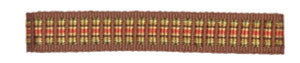 T1116 FLAT TAPE UMBER FLAT TAPE by RM CoCo Fabric