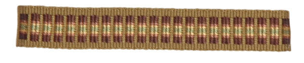 T1116 FLAT TAPE MOCHA THYME FLAT TAPE by RM CoCo Fabric
