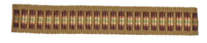 T1116 FLAT TAPE MOCHA THYME FLAT TAPE by RM CoCo Fabric