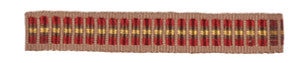 T1116 FLAT TAPE MERLOT FLAT TAPE by RM CoCo Fabric