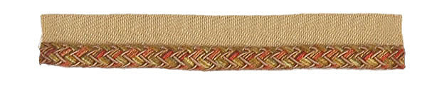 T1118 BRAIDED LIPCO UMBER BRAIDED LIPCORD by RM CoCo Fabric