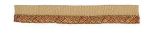 T1118 BRAIDED LIPCO UMBER BRAIDED LIPCORD by RM CoCo Fabric