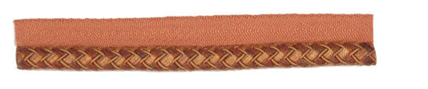 T1118 BRAIDED LIPCO SAFFRON BRAIDED LIPCORD by RM CoCo Fabric
